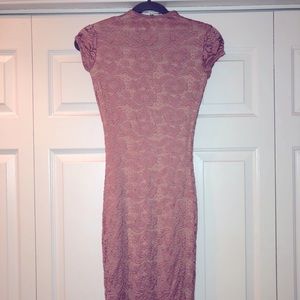 Lace and Nude formal dress